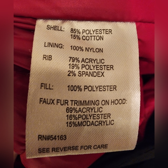 Calvin Klein Performance Down Parka w/ Fur Hood - Picture 6 of 6